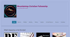 Desktop Screenshot of mountaintopchristianfellowship.org